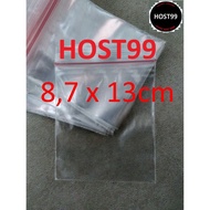 QH328 1BAL KUSUS GOJEK GRAB PE KLIP PLASTIK SEGEL BAG SEALER 8.7x13