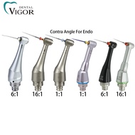 Dental 1-1/6-1/16-1 Contra Angle Heads Push Button Dental Electric Endo Motor Head