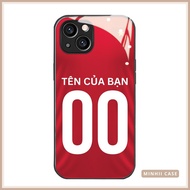 Vietnam Team - Football cases - Custom cases on requestiPhone 16/16splus/7/8//x/15/11/12/13/14/pro/p
