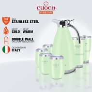 Cuoco 7pcs 304 Stainless Steel Vacuum Set CSC007