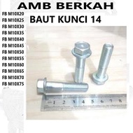 FLANGE BOLT/FLANGE BOLT/M10 CAP BOLT KEY 14