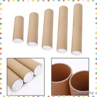 [Kesoto2] Strong Cardboard Postal Tube Poster Packaging Tube A1 A2 A3 Roll Container with Cap for Ar