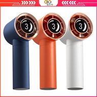 Original Portable Turbofan Fan USB Rechargeable Leafless Wireless Hand Cooling Mini Bladeless Fans Air Multiplier Cooler Electric Living Room Handheld Small For Kids Camping Fun