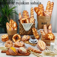 [Hot Sale Simulation Model] Promotion Simulation Food Fake Long Baguette Bread Model Props Furniture