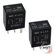 JONY Multi-Purpose Relay, 0.98x0.86x0.59in ABS Plastic Multi-Function Relay, Replacement Metal 12 V 