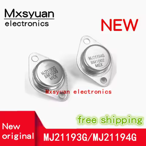 5PCS/LOT MJ21193G MJ21194G TO-3 100% New original stock