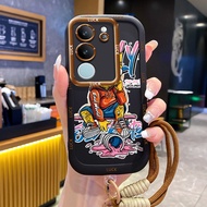 VIVO V29 5G V29E 5G V29 Pro 5G Case Cartoon With Lanyard