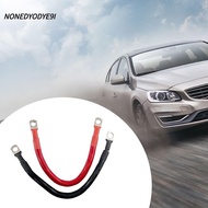 NONEDYODYE9I Car Battery Cable, Black Red Soft Silicone Wire With Lug, 2 4 6 8 AWG M8 10/16/25/35mm2