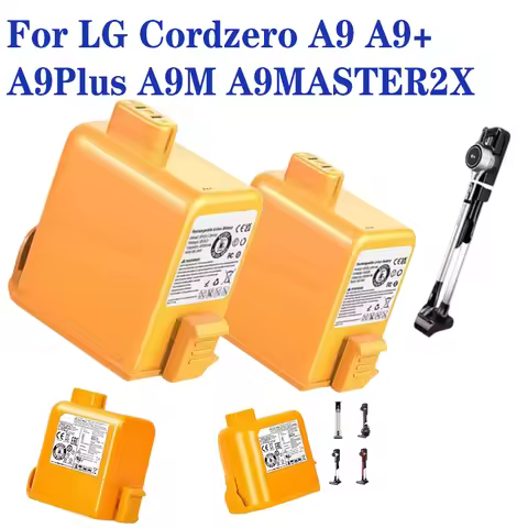 25.2V EAC63382204 Lithium Ion Battery For LG Cordzero A9 Cordless Vacuum A9+ A9Plus A9M A9MASTER2X A
