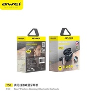 Awei T50 TWS Truly Wireless Gamin Bluetooth Earbuds