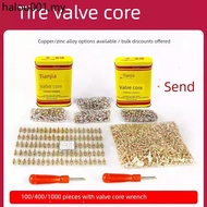 Valve Core Car Tire Copper Valve Core Valve Needle Vacuum Tire Valve Core Valve Core Wrench/Key