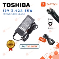 Toshiba 19V 3.42A Laptop Charger Dynabook R730 R731-C R731-W R732 R741-B R751 R752 R752-F RX3 RX3W