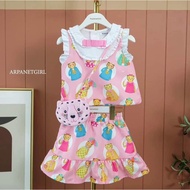 Arpanet girl Dress/Pink Tiger 2 Pieces/Size s
