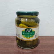 WHOLE DILLS PICKLE 680 GRSW - pickled cucumber