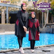 Baju Renang Wanita Muslimah dan Anak Remaja Putri Couple ELNARA DENARA
