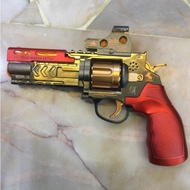 Toy gun with free battery