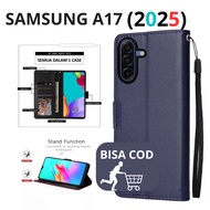 CASE hp SAMSUNG A17 CASE WALLET FLIP CASE WALLET FLIP LEATHER CASE PREMIUM-FLIP WALLET