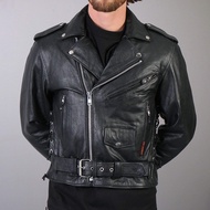 Motorcycle Rider Original Genuine Leather Jacket For men's Rider Made IN Pakistan Casual Fashion Sty