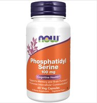 NOW Phosphatidyl Serine 100 MG w/ Choline & Inositol