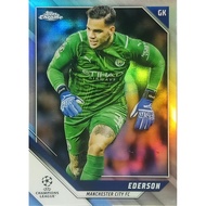 Card 2021-22 Topps Chrome UCL Ederson Rose Gold Refractor Manchester City