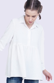 Logo Jeans Kirei Offwhite Shirt 24897L8OW