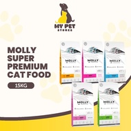 Molly Super Premium Cat Food 15kg