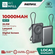 REMAX MC-01 15W 10000mAh 3 in 1 Cable Magnetic Wireless Power Bank (3C Certification)