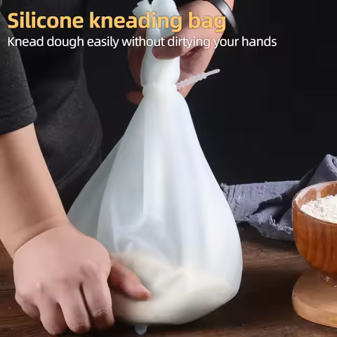 Food Grade Silicone Kneading Dough Bag Versatile Blend Flour Mixing Mixer Tool Versatile Dough Mixer
