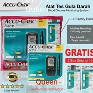 Alat Tes Gula Darah Accu Chek+ 20 strip Accu Check AccuChek