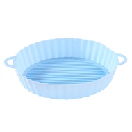 Silicone Mat Accessories Round Airfryer Inserts Heat Resistant Silicone Pot For Air Fryer Reusable Air Fryer Basket Liners