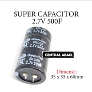 Capasitor DC 2.7V 500 Farad
