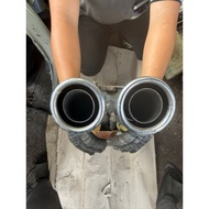 wira twin pipe exhaust