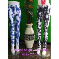 HIGHWAIST TIE DYE WOMEN'S JEANS