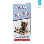 1L Cosi Pet's Milk Lactose Free Dog Puppy Kitten Cat Milk Pet Essentials and Supplements