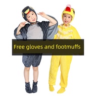 animal costume kids flora fauna costume kids Kostum haiwan kanak-kanak, itik jelek menjadi angsa put