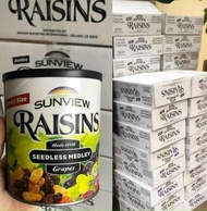 Nho Khô Mỹ Không Hạt (Nho Thập Cẩm) Sunview Raisins 425g date mới chính hãng