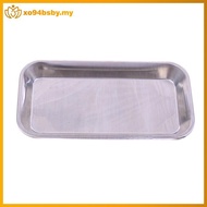 xo94bsby Stainless steel medical surgical tray  dish lab instrument tools 22X12X2cm  MY
