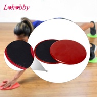 [Lohobby] 2 Pieces Core Sliders Exercise Gliding Discs Fitness Sliders Ab Pads Sliding Discs Lightwe