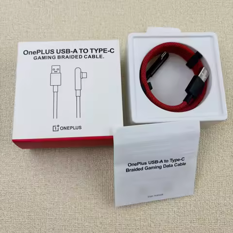 Oneplus 10A Braided USB-A to Type-C Gaming Data Cable 100CM DL157 Warp Dash Fast Charging Cord for 1