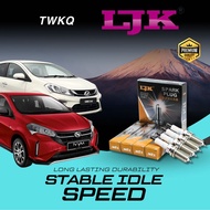 LJK Original Iridium Spark Plug Myvi 1NR-VE / 2NR-VE | Stable Ignition Performance