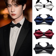 Adjustable Wedding Groom Bow Tie Bow Men's Bow Tie Dress Tie Groomsman Necktie