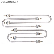 WXZ 1Pc 1KW/1.5KW/2KW/3KW Stainless Steel U Type 220V Electric Heat Pipe U-shape Heating Element U T