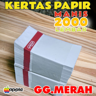 (DISKON)COD Kertas Papir Manis Pabrikan Strip Merah