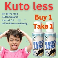 60ml Kuto Less Quickly Head Lice Herbal Oil Kuto Remover Lisa