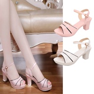 Women's /Ladies Open Toe fish mouth breathable Heels Shoes SF-1DSW02-S