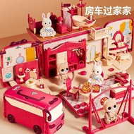 Little Girl Toy RV Play House Children's Toy Koala Big RV Baby 6 Year Old Girl Birthday Gift