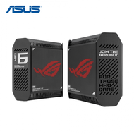 ASUS ROG Rapture GT6 網狀無線路由器-黑(雙入)/AX10000/AX Mesh/三頻/隱藏9天線/三年保固