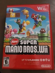 任天堂 Wii New Super Mario Bros. Wii 遊戲