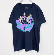 古著《進擊的巨人》短袖動漫印花T卹，黑色，L碼