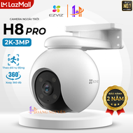 Camera IP WIFI EZVIZ H8 2K Độ Phân Giải 3MP Đàm Thoại 2 Chiều Phát Hiện Con Người Xoay 360 - EZVIZ H